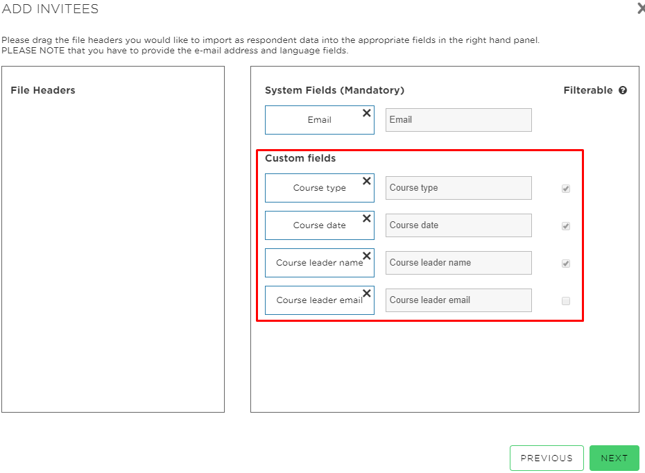 importing the Respondent data file
