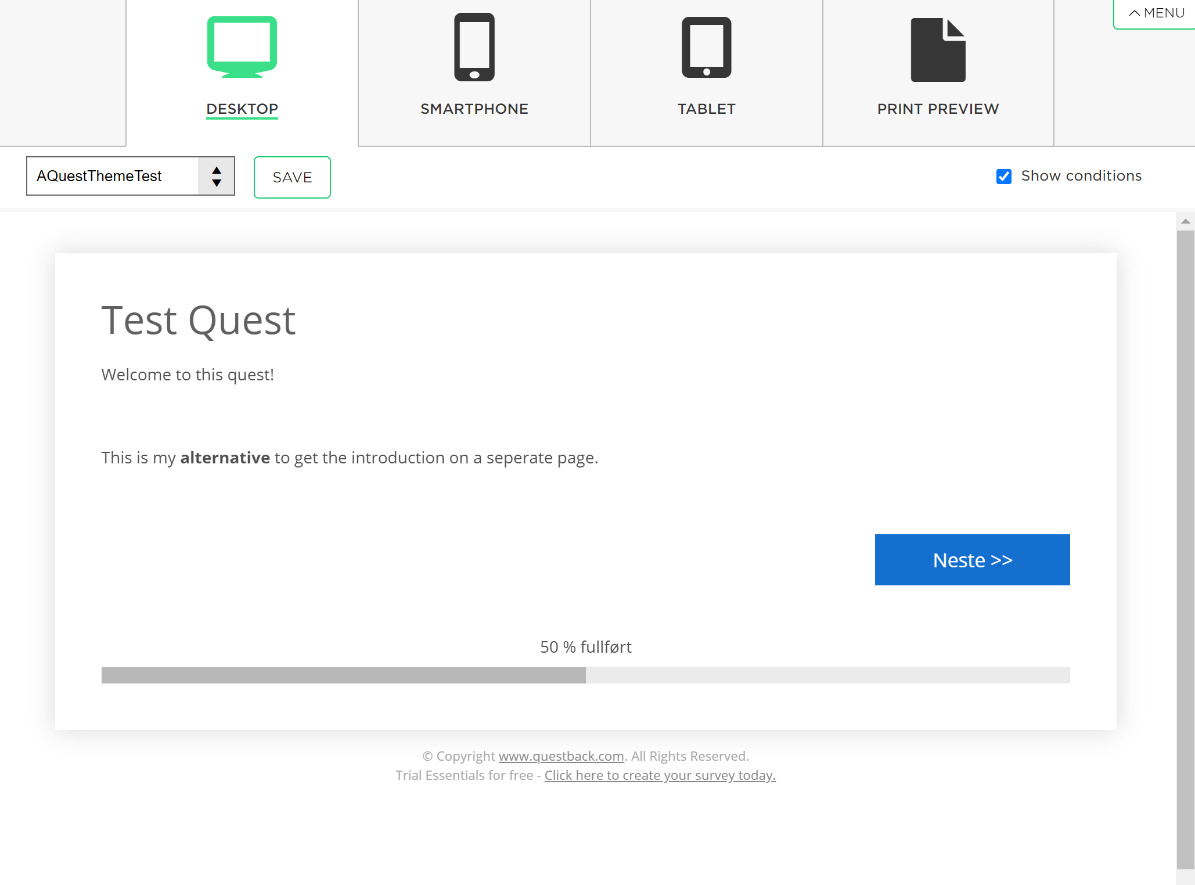 test quest