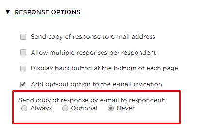 allow multiple responses