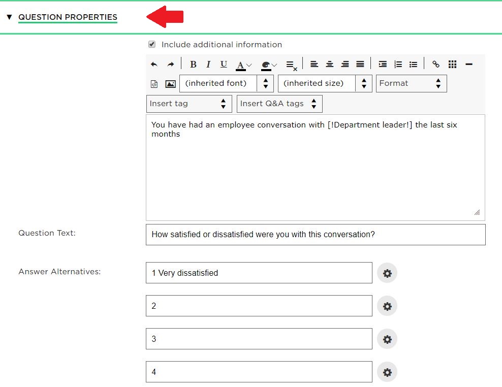 use the information in routing conditions