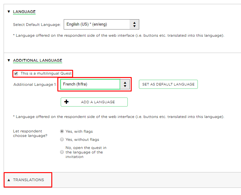 How to use Translations