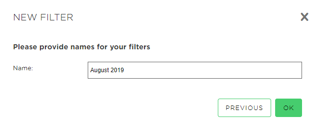 name your Interval Filter