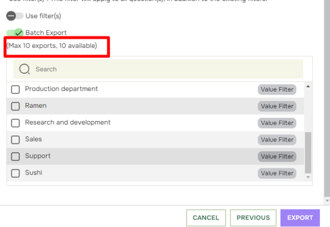 How to use Batch Export - Questback Academy